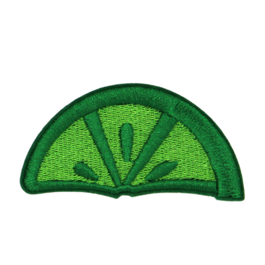 Lime Slice Patch (Small/Embroidery)