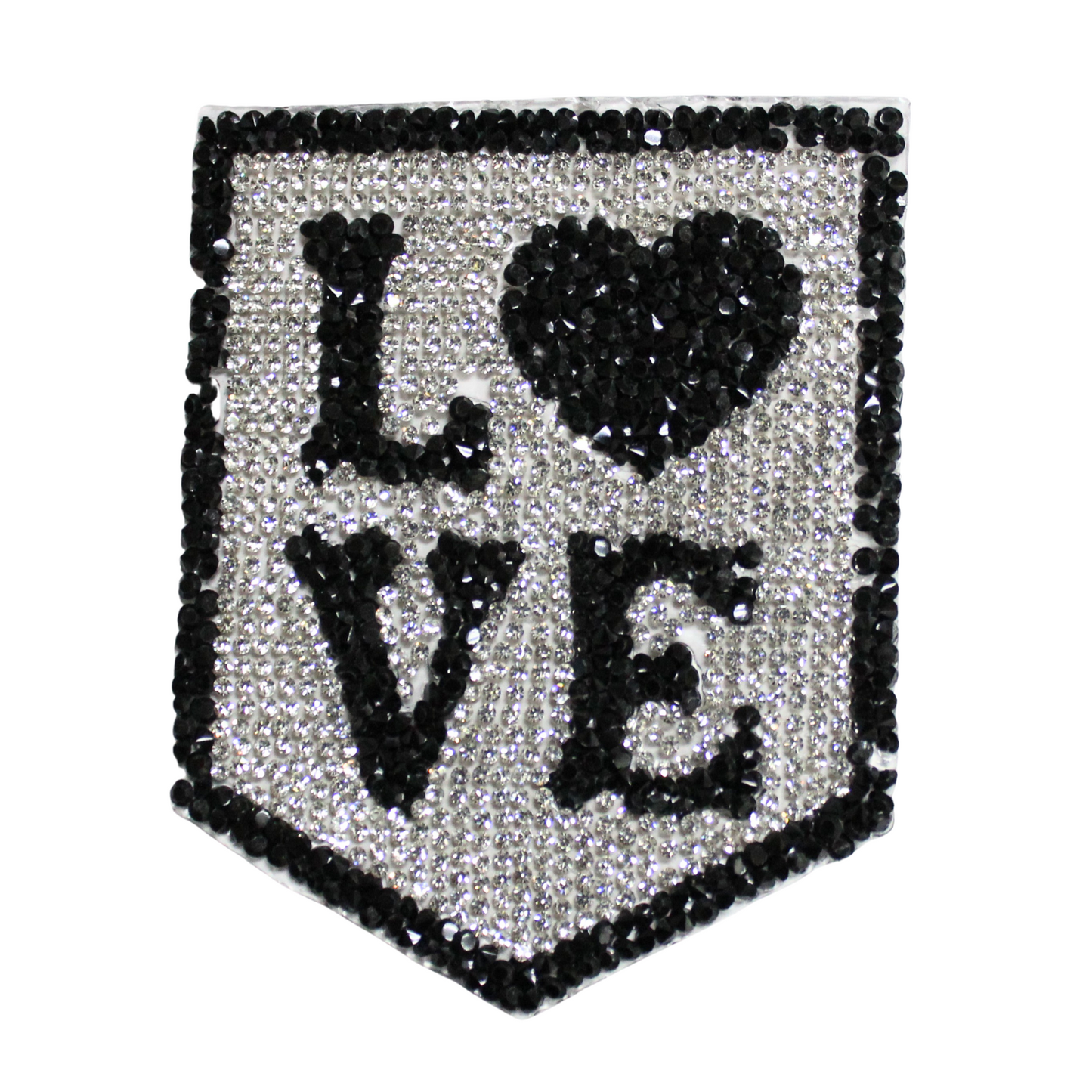 Love Rhinestone Patch