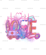 Love Nurse-2 DTF Transfer