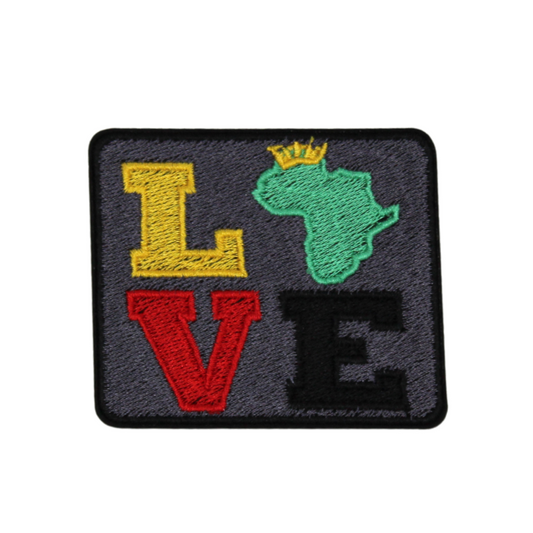 Love Africa Patch (Small/Embroidery)