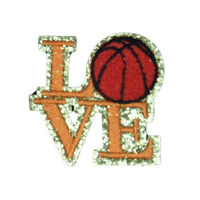Love Basketball Patch(Small/Chenille)