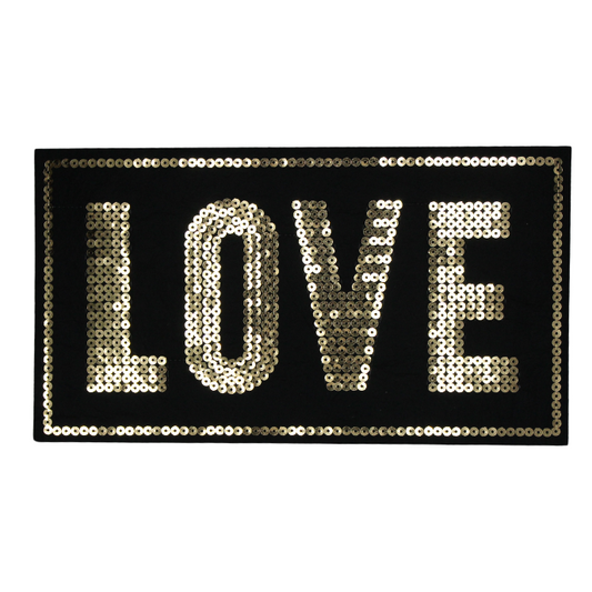 Love Bold Patch (Large/Sequin)
