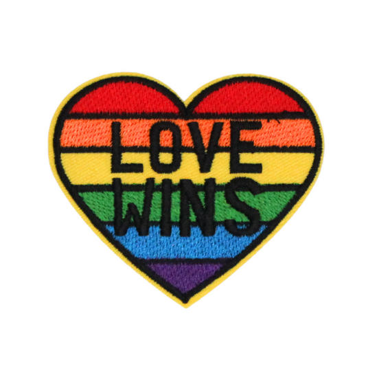 Love Wins Patch (Small/Embroidery)