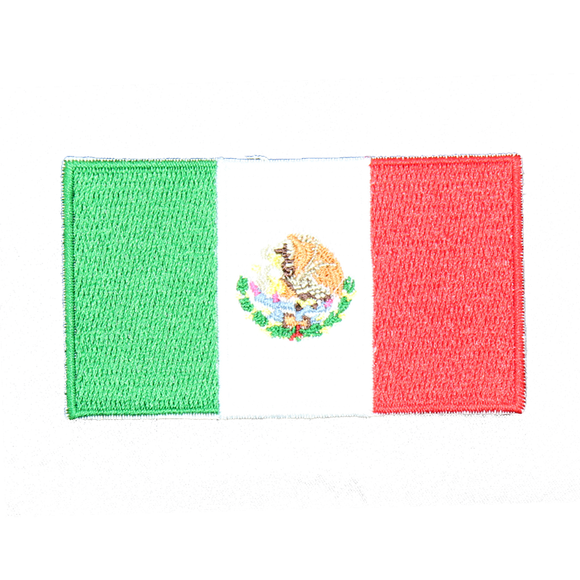 Mexican Flag (Small/Embroidery)