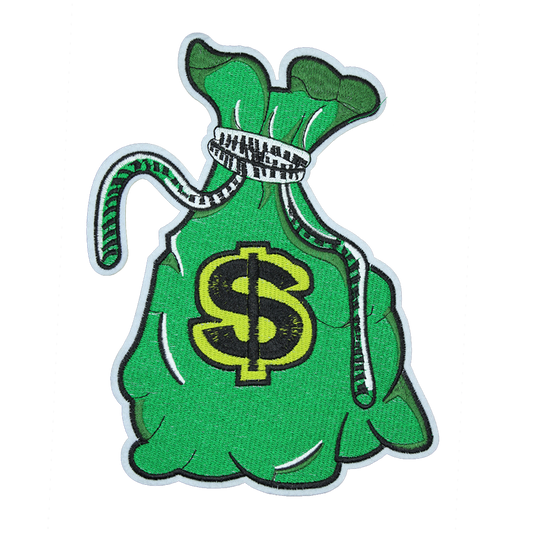 Money Bag Patch (Large/Embroidery)