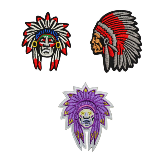 Native Americans Patch (Small/Embroidery)