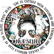 Nurse Life Proverbs DTF Transfer