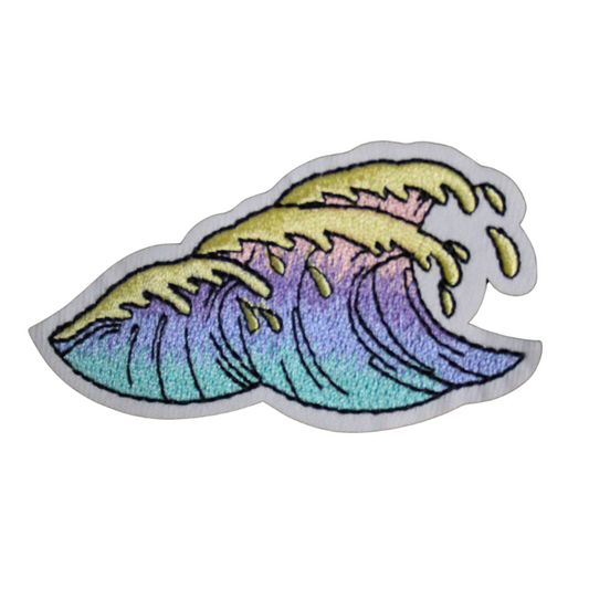 Ocean wave-2 Patch (Small/Embroidery)