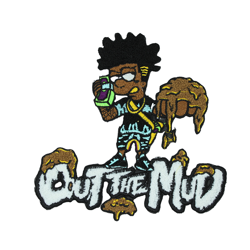 Out The Mud Patch (Large/Chenille)