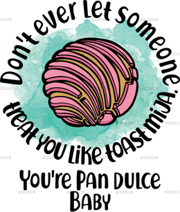 Pan Dulce Concha Dtf Transfer