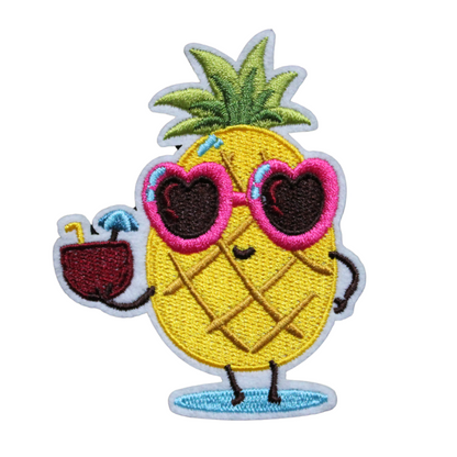 Summer Pineapple Patch (Small/Embroidery)