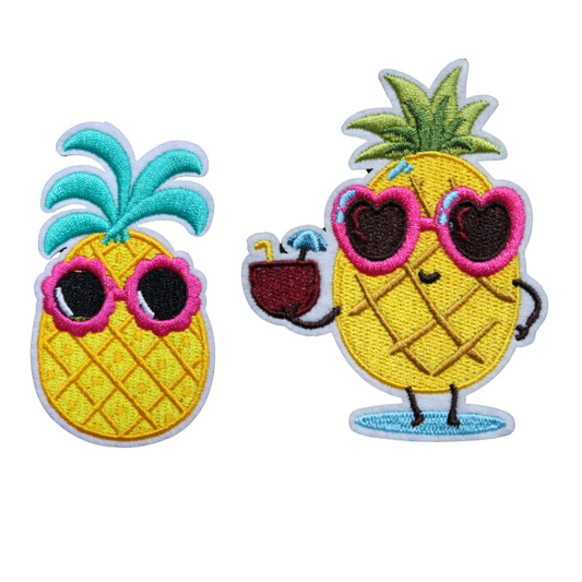 Summer Pineapple Patch (Small/Embroidery)