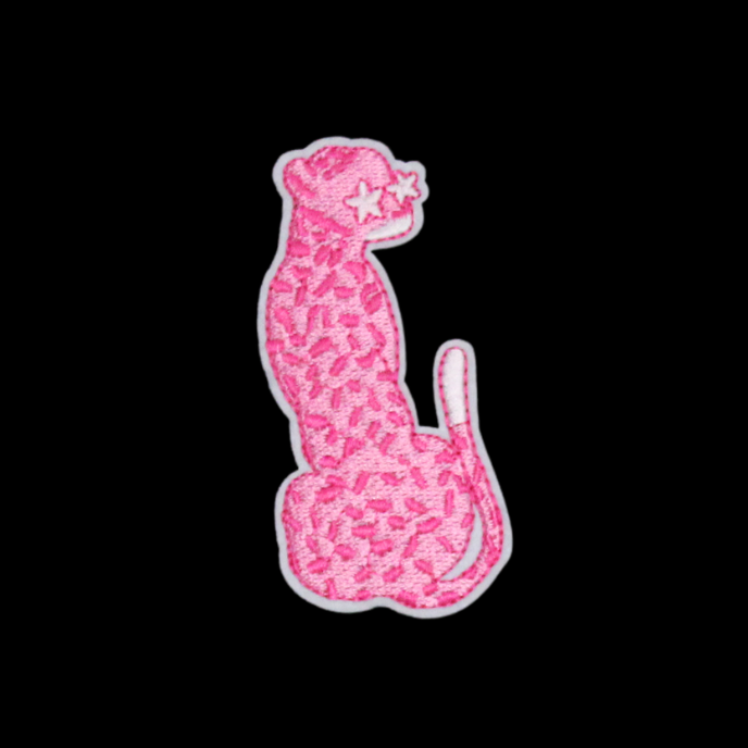 Pink Panther Patch (Small/Embroidery)