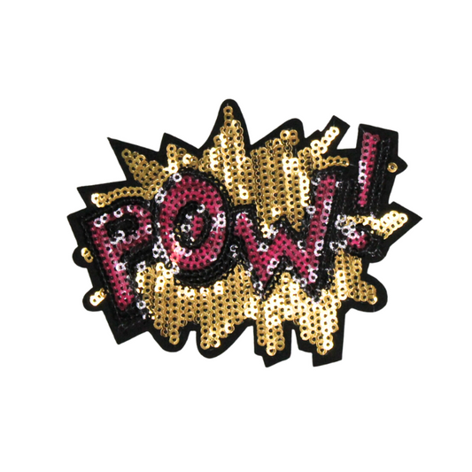 Pow Patch (Small/Sequin)