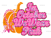 Pumpkin DTF Transfer