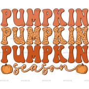 Pumpkin Season-3 DTF Transfer