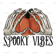 pumpkin vibes DTF Transfer