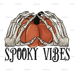 pumpkin vibes DTF Transfer