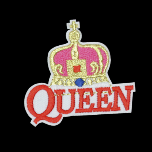 Queen With Crown Patch (Small/Embroidery)