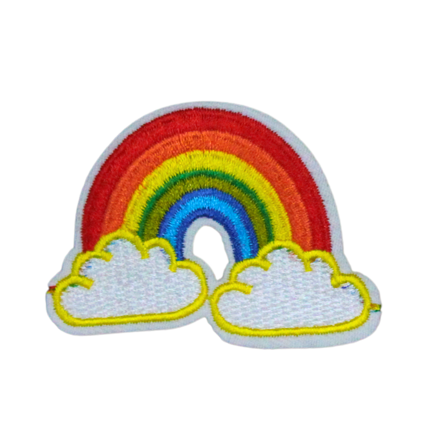 Rainbow In The Clouds Patch (Small/Embroidery)