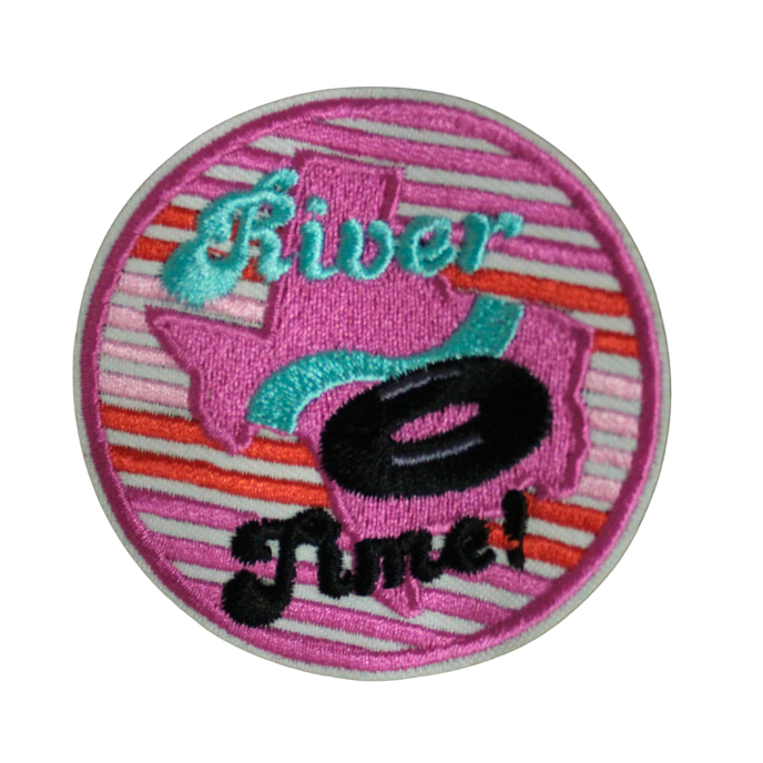 River Time Patch (Small/Embroidery)