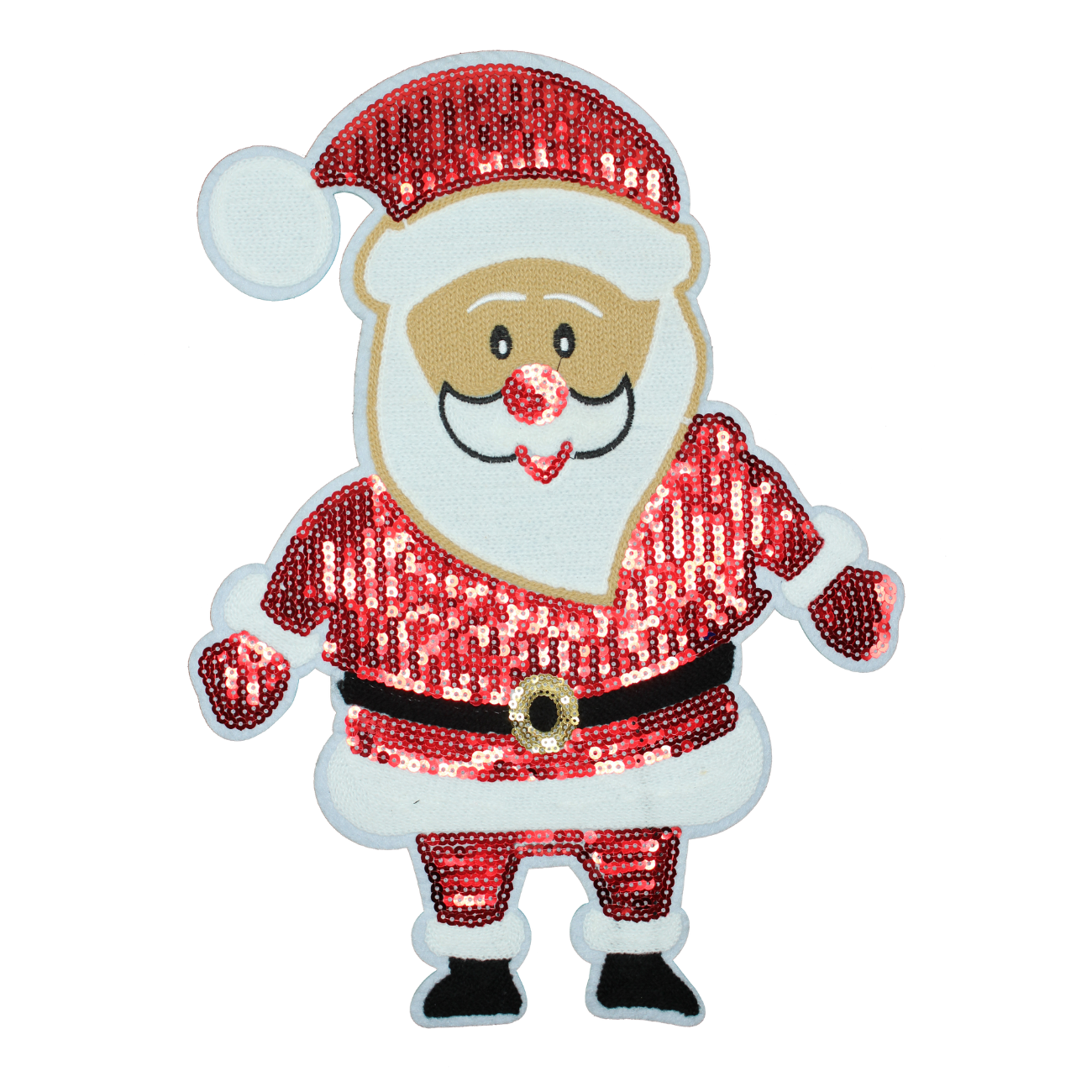 Red Santa Patch (Large/Sequin)