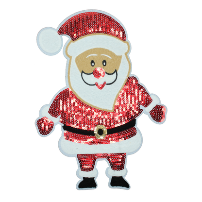 Red Santa Patch (Large/Sequin)