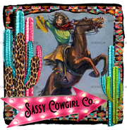 Sassy Cowgirl DTF Transfer