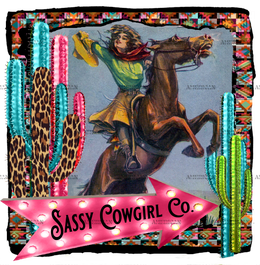 Sassy Cowgirl DTF Transfer
