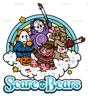 scare bears DTF Transfer