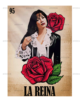 Selena La Reina Dtf Transfer