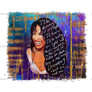 Selena Purple Dtf Transfer
