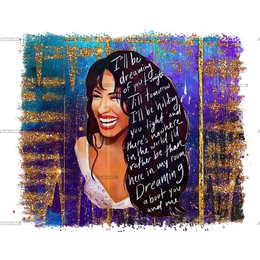 Selena Purple Dtf Transfer