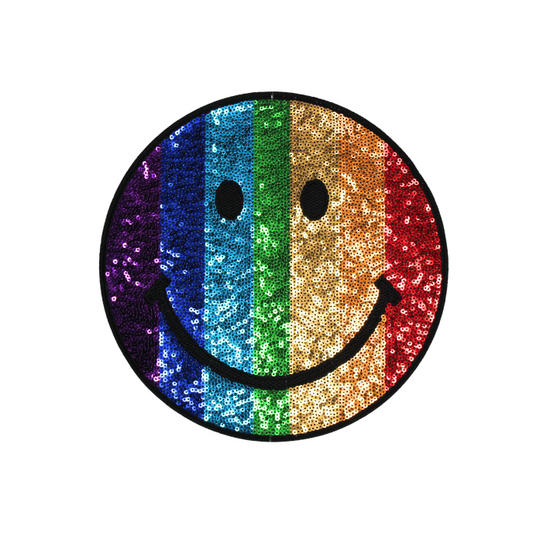 Smile Patch (Large/Sequin)