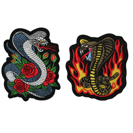 Cobra Snake Patch (Small/Embroidery)