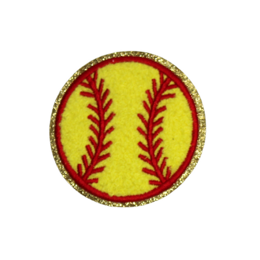 Softball Patch (Small/Chenille)