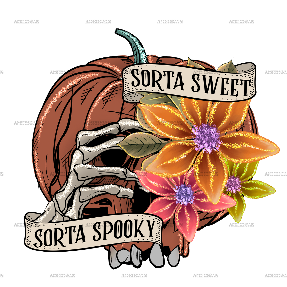 sorta sweet sorta spooky 2 DTF Transfer – American HTV Supply - Dallas