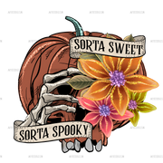 sorta sweet sorta spooky 2 DTF Transfer