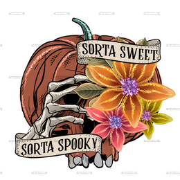 sorta sweet sorta spooky 2 DTF Transfer