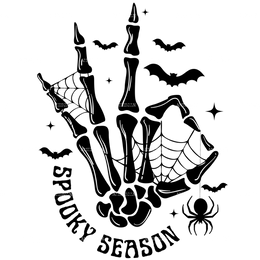 spooky season DTF Transfer