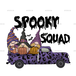 spooky squad DTF Transfer