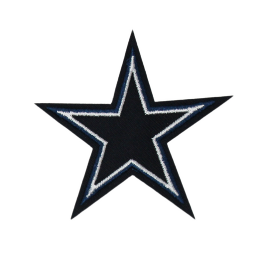 Star Black Patch (Small/Embroidery)