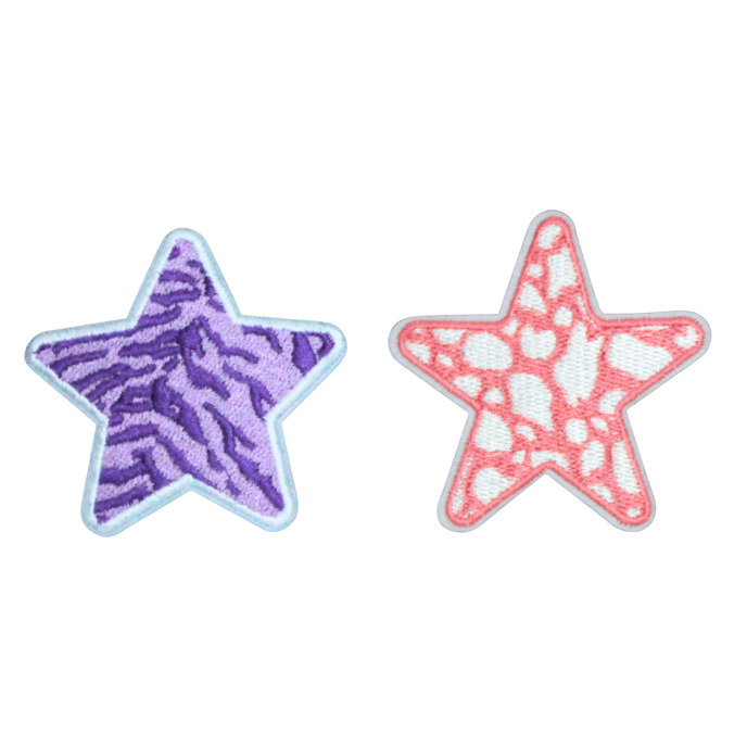 Star Iron Patch(Small/Embroidery)