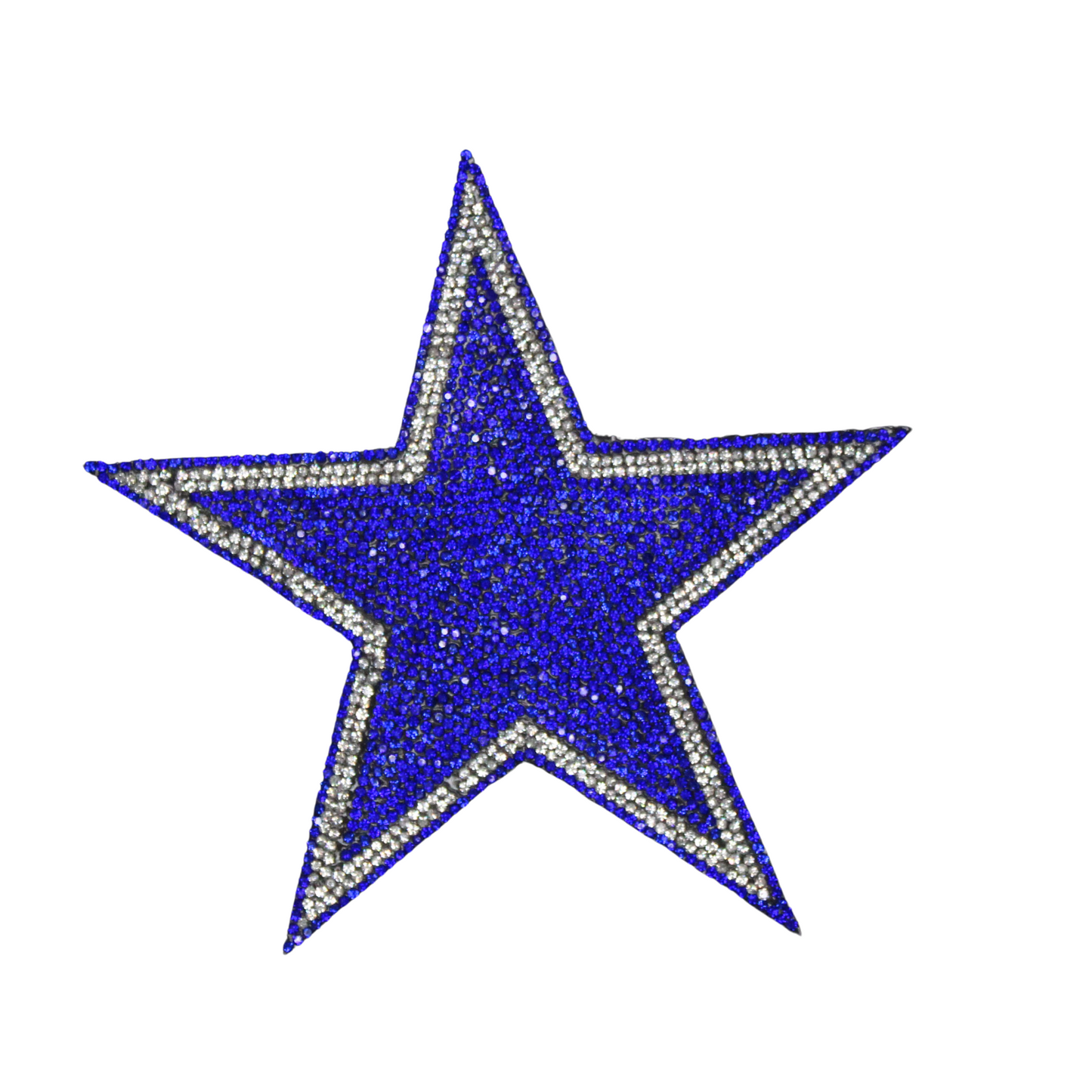 3 inch Stars Rhinestone Patch