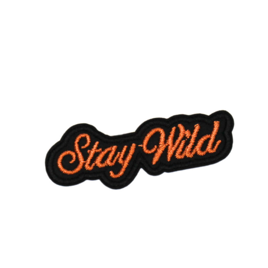 Stay Wild Patch(Small/Embroidery)