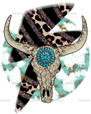 Steer Headlightning Bolt DTF Transfer