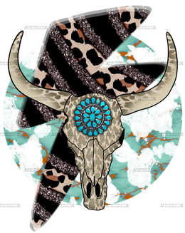 Steer Headlightning Bolt DTF Transfer