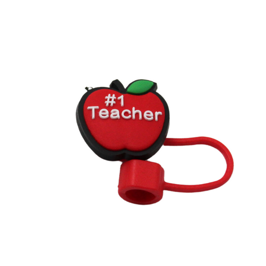Teacher Straw Topper