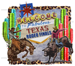 Texas Rodeo DTF Transfer