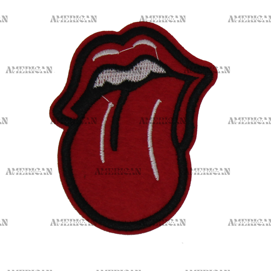 Lips And Tongue Patch (Small/Embroidery)